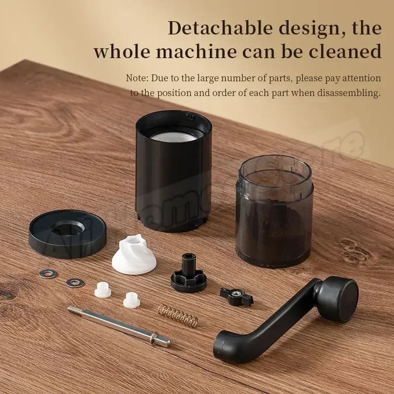 Bearing Adjustable Coffeebe Manual Coffee Grinder Ceramic Grinding Core Professional Double Hand Crank Coffee Grinder CoffeeBean