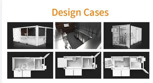 Restaurant Shipping Bar Movable Container Modular Kitchen Office Shipping Container Office Restaurant
