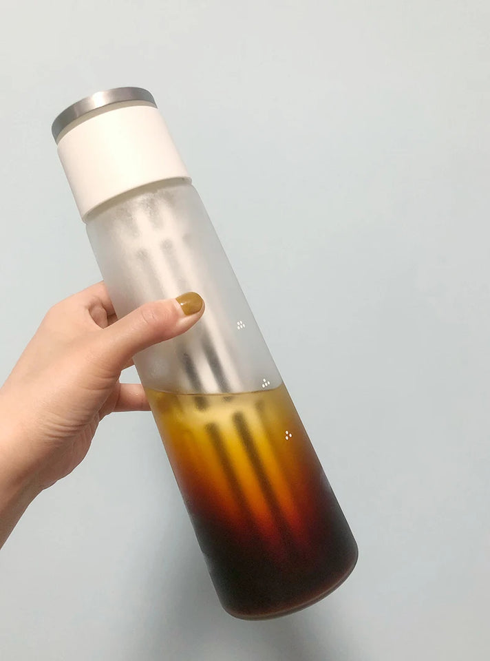 TIMEMORE cold brewer 600ml ice coffee maker make cold brew coffee enjoy cool summer perfect for homemade iced coffee and ice tea