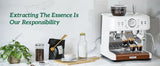 Coffee and Espresso Maker Combo All in One Coffee Machine, 20 Bar Cafe Espresso Machine with Milk Frother for Latte Cappuccino