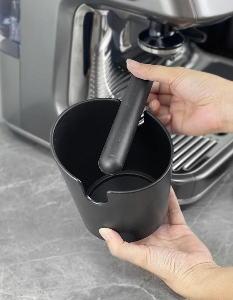 Coffee Knock Box Grind Dump Bin Grounds Container Bucket For Delonghi Breville Barista Tools  Espresso Machine Accessories
