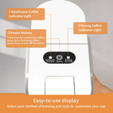 Commercial Capsule Coffee Machine Portable Mini Espresso Machine Desk Mini Coffee Maker Energy Saving Mode Quiet office coffee