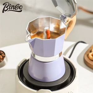 Coffee Moka pot 150ml Classic Italian Espresso Maker Extraction Hand Brewing coffee Pot Barista Coffee Machine Coffee Utensil