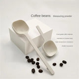 Coffee Measuring Spoon Dual-purpose Bean Spoon Pressed Powder Spoon Coffee Stirrer Machine Coffeeware Coffee Scoops Coffeeware