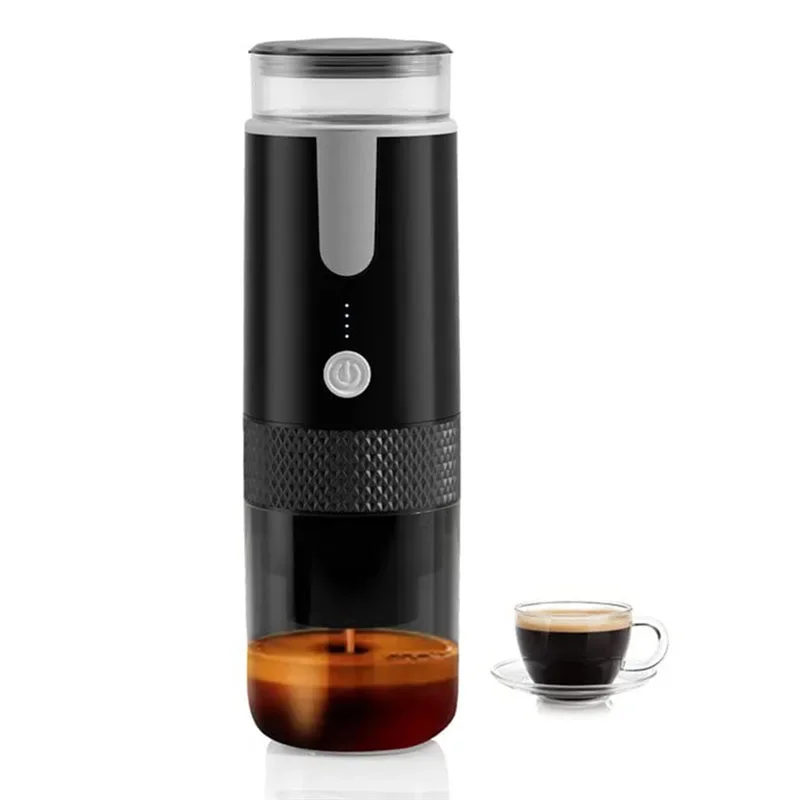 B59B-Coffee Maker Electric Capsule Ground Coffee Brewer Portable Coffee Machine Fit Coffee Powder And Coffee Capsule