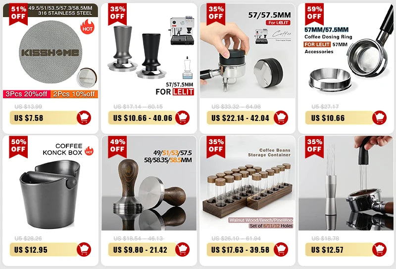 Coffee Knock Box Grind Dump Bin Grounds Container Bucket For Delonghi Breville Barista Tools  Espresso Machine Accessories