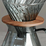 〔YY32〕Coffee Filter Stand Pour Over Filter Stand Cone Coffee Dripper Holder Rack Wooden For Origami Coffee Filter Cup Holder