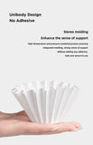 Coffee Filter Papers 50 Sheets 1-2Cups 3-4Cups Paper Filter #155  #185 Pour Over Coffee Dripper & Wave Dripper Barista Tools