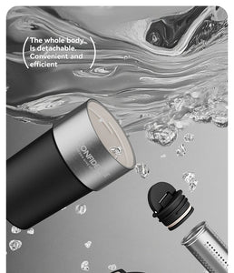 Coffee Cup Cold And Hot Insulated With Filter Chamber Office And Leisure Stainless Steel Cup  Ice Cubes Hold