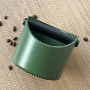Coffee Knock Box For Grind Waste Grounds Dump Bin Anti-slip Pads Shock-Absorbent With Removable Bar Espresso Maker Barista Tools