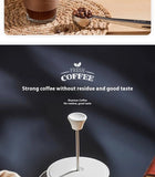 GIANXI Hand Press Coffee Maker Multi-function Filter Coffee Maker Home Brewing Coffee Maker Tea Filter Cold Brew Pot