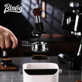 Bincoo Coffee Knock Box Espresso Grounds Container Dump Bin Bucket Anti Slip Powder Beveled Residue Home Cafe Bar Barista Tools