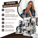 Coffee Machine Cleaner Descaler Tablets - 8 Count, Compatible With Nespresso, Keurig, Ninja, Delonghi, Miele, Coffee Maker Pot