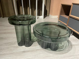 Living Room Furniture Sets Glass Center Coffee Tables Modern Luxury Glass Coffee Table