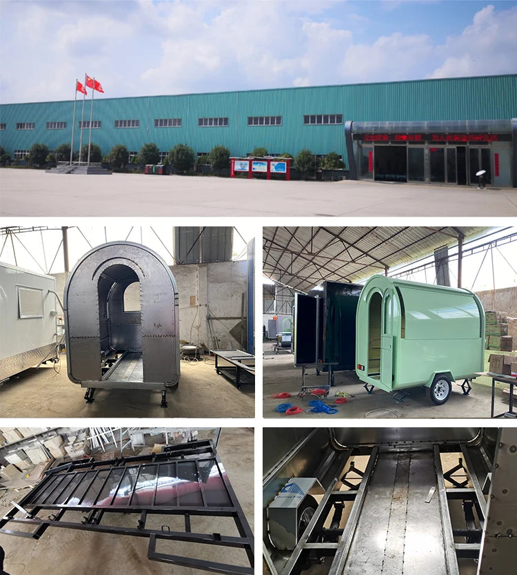 Mobile Snack Business Truck Small Food Trailer Vending Cart