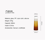 TIMEMORE cold brewer 600ml ice coffee maker make cold brew coffee enjoy cool summer perfect for homemade iced coffee and ice tea