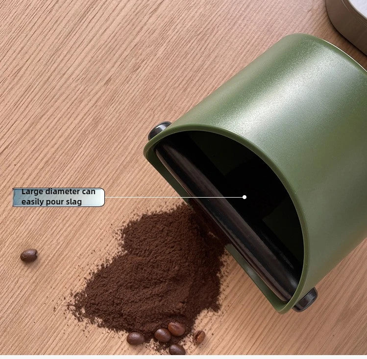 Coffee Knock Box For Grind Waste Grounds Dump Bin Anti-slip Pads Shock-Absorbent With Removable Bar Espresso Maker Barista Tools