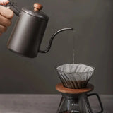 〔YY32〕Coffee Filter Stand Pour Over Filter Stand Cone Coffee Dripper Holder Rack Wooden For Origami Coffee Filter Cup Holder