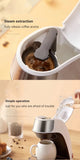 High-Quality Commercial Espresso Machine - Coffee Pod Compatible, Portable, Stainless Steel, Fast Brew, Easy Use/Clean