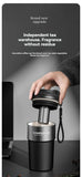Coffee Cup Cold And Hot Insulated With Filter Chamber Office And Leisure Stainless Steel Cup  Ice Cubes Hold