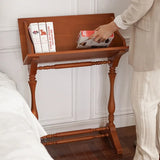 Solid Wood Art Shelf Display Stand Living Room Floor Display Rack Magazine Rack Organizer Small Bookcase Room Wooden Furniture
