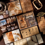 125piece Scrapbook Paper Coffee Business Planner Kit Professional Coffee Shop Worksheets Log Sheets Notebooks Memo Collage