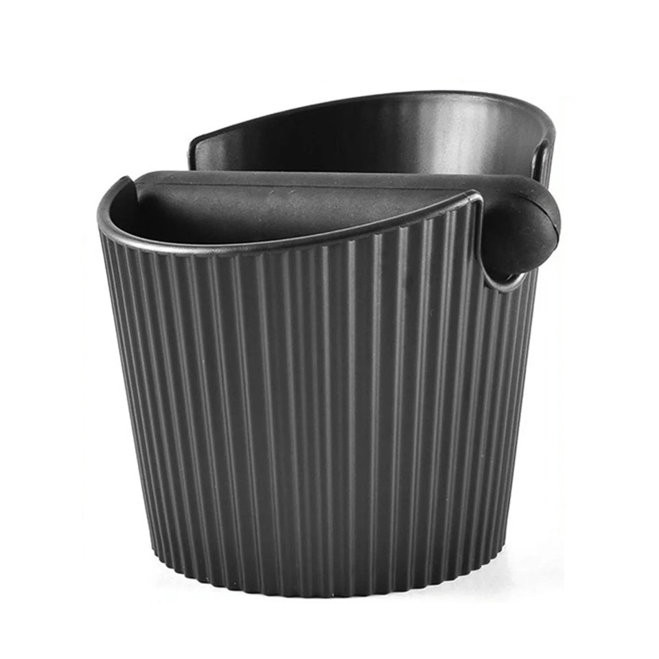 Commercial Knock Box Large Capacity Barista Standing Coffee Knock Box Includes Barista Cloth And Trash Bag For Cafe Use