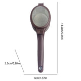 Coffee Powder Filter Spoon Household Tea Strainer Infuser Portable Fine Mesh Filter With Ergonomic Handle For Coffee Tea Juicing