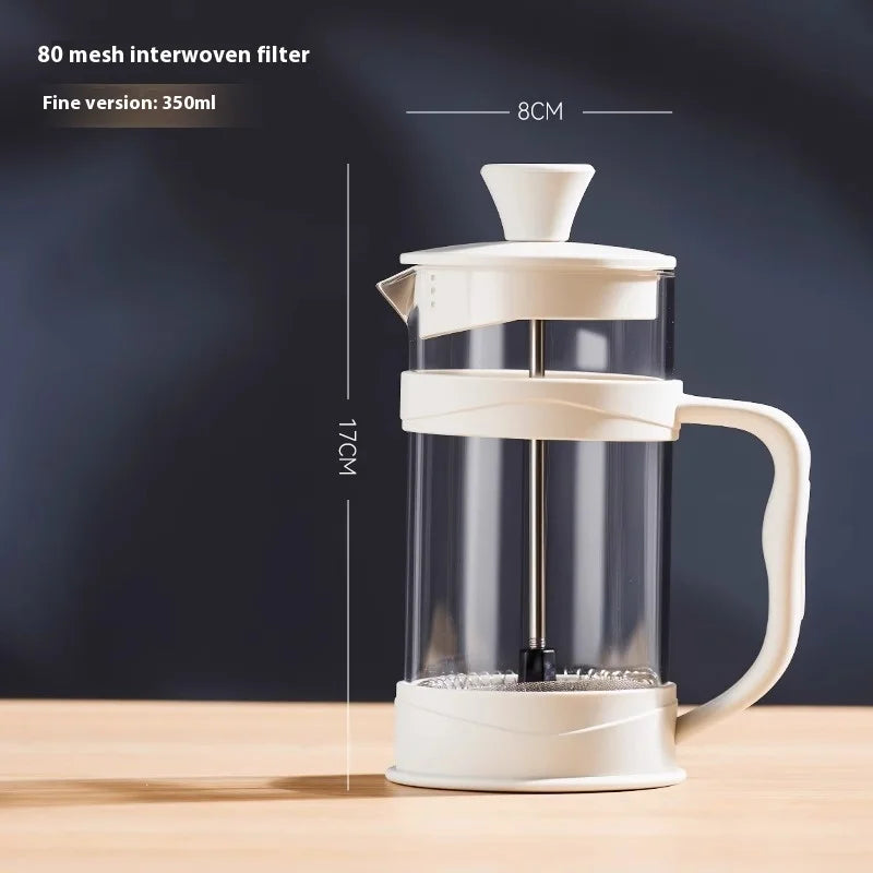 GIANXI Hand Press Coffee Maker Multi-function Filter Coffee Maker Home Brewing Coffee Maker Tea Filter Cold Brew Pot