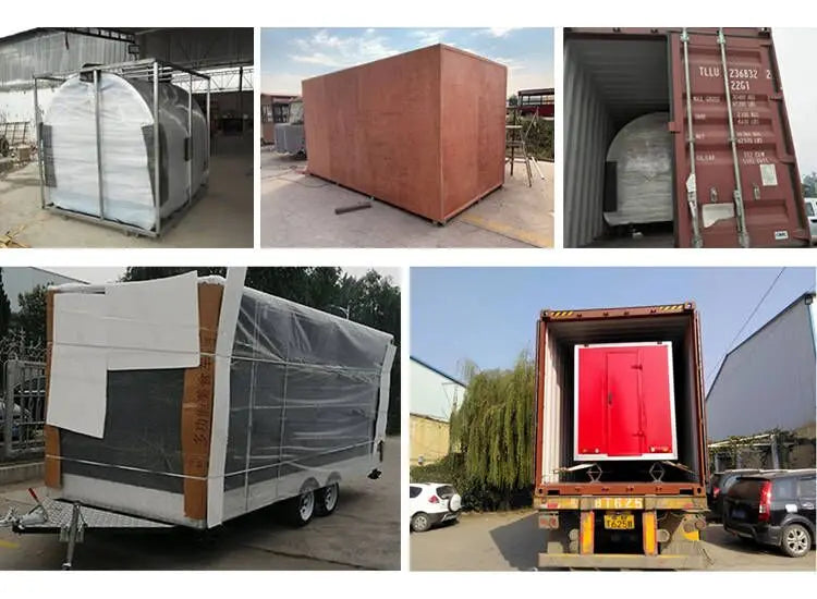 Mobile Snack Business Truck Small Food Trailer Vending Cart