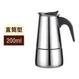 Coffee Pot Stainless Steel Filter Italian Espresso Coffee Maker Percolator Tool 200/300/450/600Ml Moka Coffee Maker Coffee Pot
