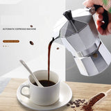 Alloy Mocha Pot 1 Cup 50ml Home Coffee Pot Household Octagonal Moka Coffee Tools