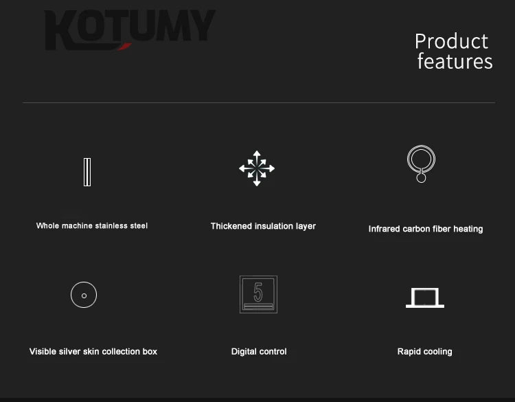 220V Coffee Beans Baking Machine Coffee Bean Roaster Household Commercial Coffee Equipment