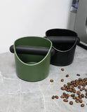 Coffee Knock Box For Grind Waste Grounds Dump Bin Anti-slip Pads Shock-Absorbent With Removable Bar Espresso Maker Barista Tools
