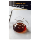 A52Q-Coffee Maker Set With Pour Over Function Coffee Sharing Pot Featuring Scale And Filter Cup For Home Or Office 450ML