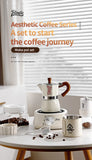 Bincoo Single Valve Coffee Moka Pot Espresso Machine Brewed Coffee Italian Home Outdoor Kitchen Utensils Barista Accessories