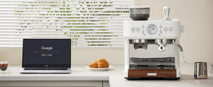 Coffee and Espresso Maker Combo All in One Coffee Machine, 20 Bar Cafe Espresso Machine with Milk Frother for Latte Cappuccino