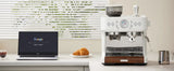 Coffee and Espresso Maker Combo All in One Coffee Machine, 20 Bar Cafe Espresso Machine with Milk Frother for Latte Cappuccino