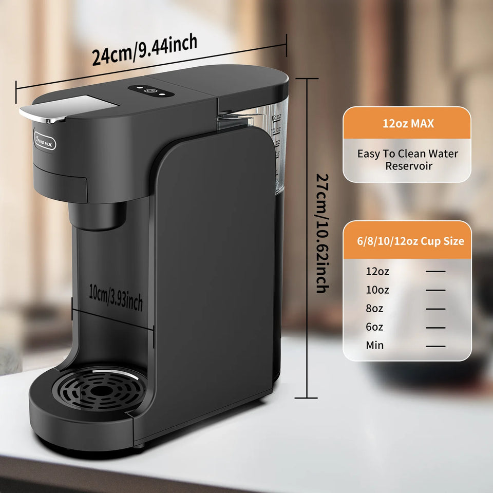 Commercial Capsule Coffee Machine Portable Mini Espresso Machine Desk Mini Coffee Maker Energy Saving Mode Quiet office coffee
