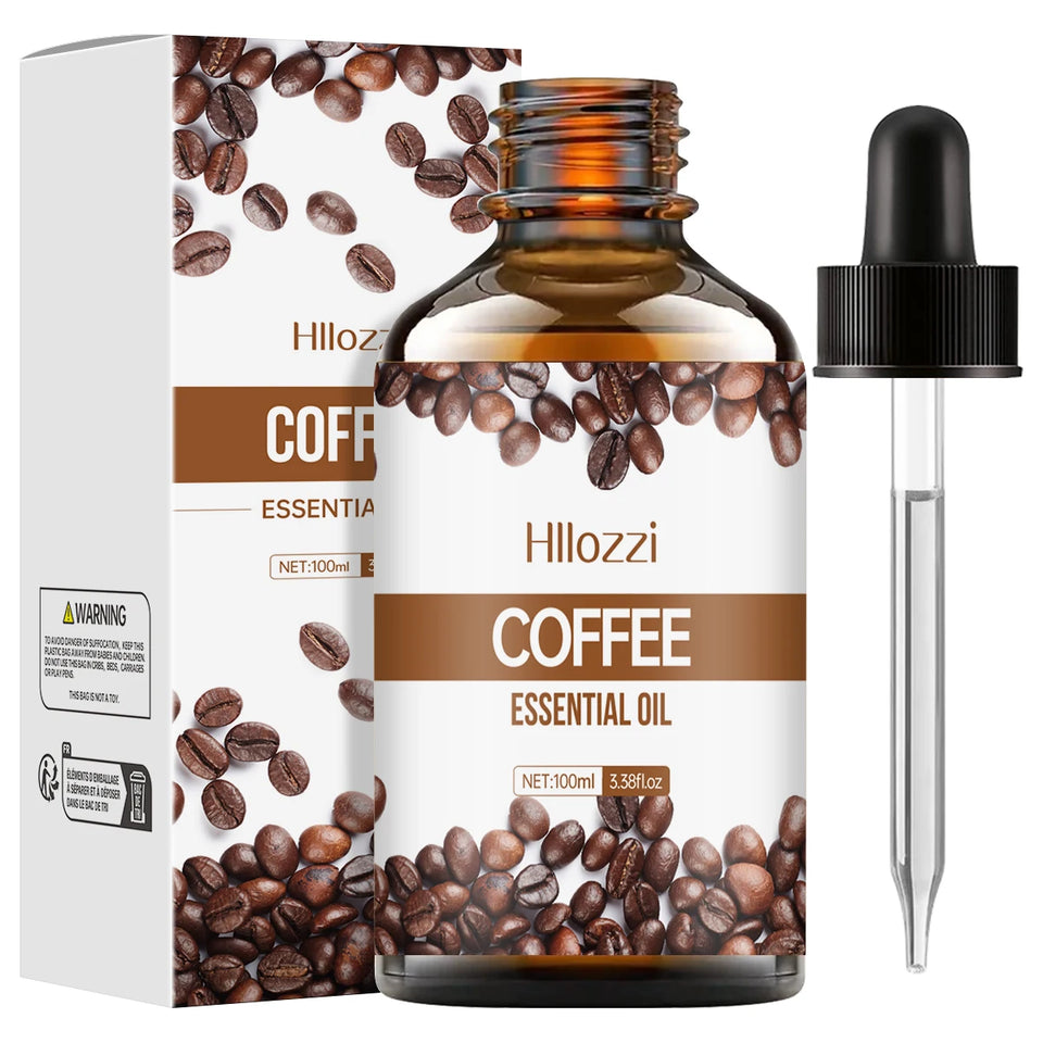 Coffee essential oil is suitable for use in diffusers, humidifiers, spas, massage, skin care, body care, facial care, hair care.