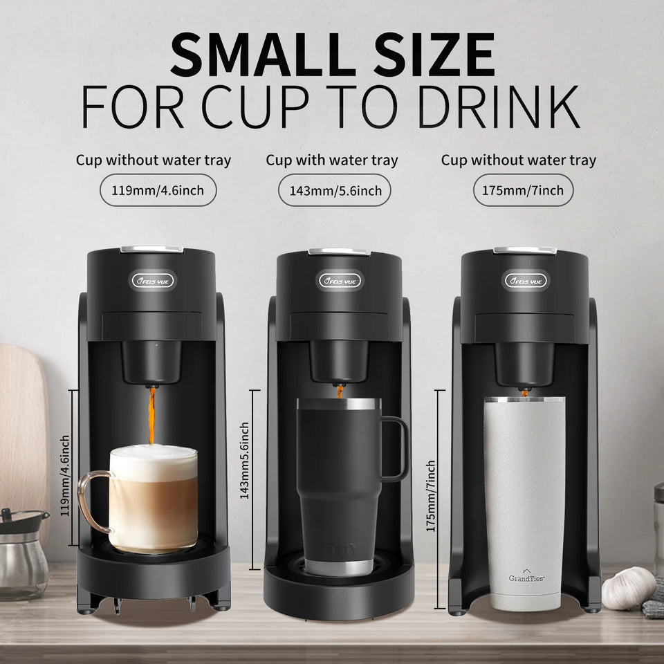 Commercial Capsule Coffee Machine Portable Mini Espresso Machine Desk Mini Coffee Maker Energy Saving Mode Quiet office coffee