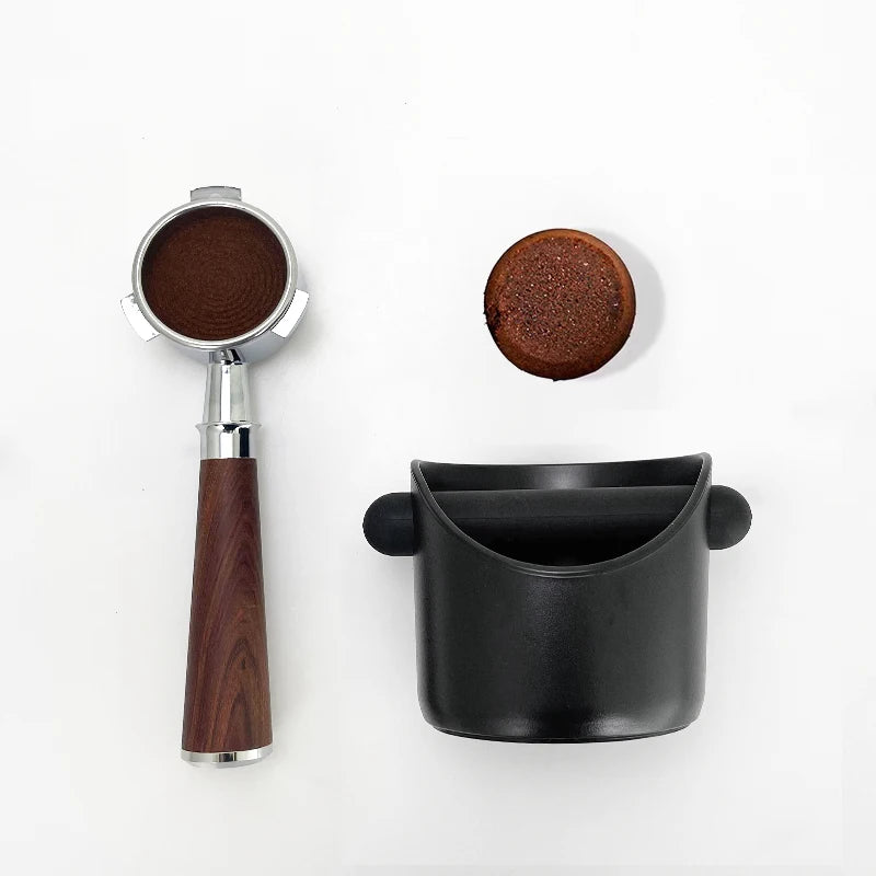 Coffee Knock Box Grind Dump Bin Grounds Container Bucket For Delonghi Breville Barista Tools  Espresso Machine Accessories