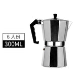 Coffee Maker Moka Pot 50ml-600ml Stainless Steel Cafe Percolator Maker, Italian Coffee Machine Fit Induction Cookers Coffeeware