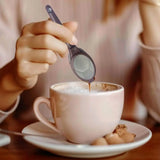 Coffee Powder Filter Spoon Household Tea Strainer Infuser Portable Fine Mesh Filter With Ergonomic Handle For Coffee Tea Juicing