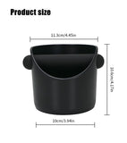 Coffee Knock Box Espresso Grounds Container Dump Bin Bucket  Anti Slip Powder Beveled Residue Barista Accessories Maker Tools