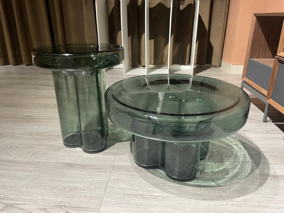 Living Room Furniture Sets Glass Center Coffee Tables Modern Luxury Glass Coffee Table
