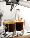 Coffee and Espresso Maker Combo All in One Coffee Machine, 20 Bar Cafe Espresso Machine with Milk Frother for Latte Cappuccino