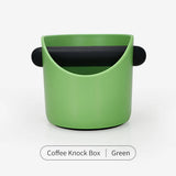 Coffee Knock Box For Grind Waste Grounds Dump Bin Anti-slip Pads Shock-Absorbent With Removable Bar Espresso Maker Barista Tools