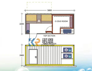 Restaurant Shipping Bar Movable Container Modular Kitchen Office Shipping Container Office Restaurant
