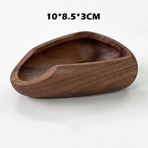 Coffee Beans Dose Trays Solid Wood Walnut Bean Shovel Scoops Measure Tea Separator Vessel Espresso Kitchen Tools